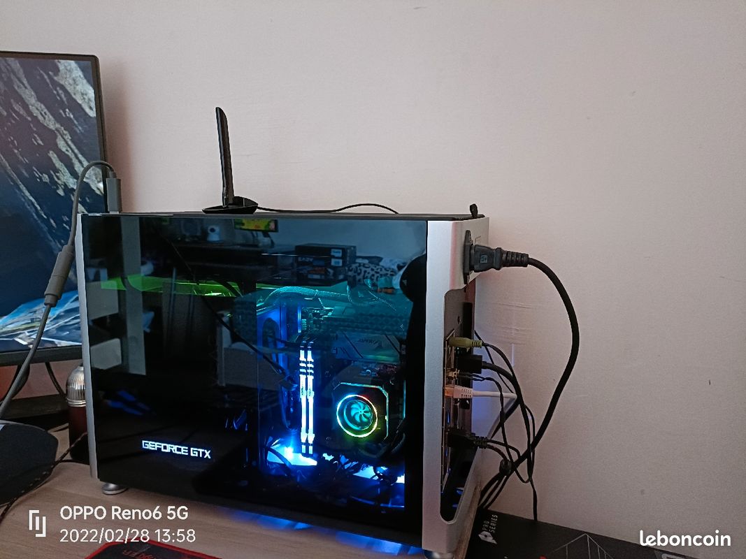 Pc gamer micro itx plus jeux parfait état ou échange (image 3)