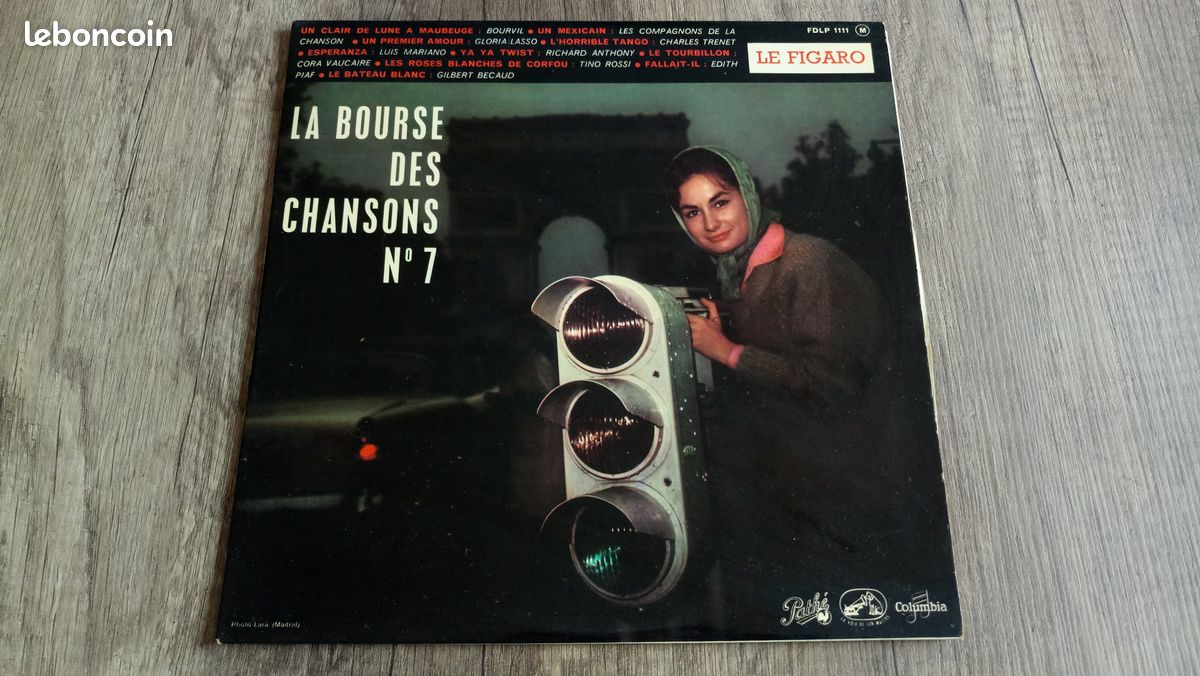 Disque vigyle 33 tours la bourse des chansons (image 1)