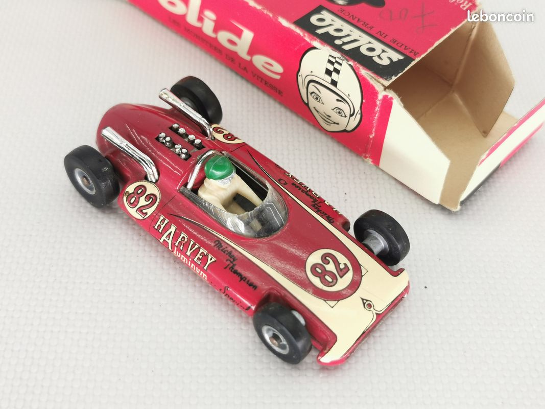 Miniature Solido 138 – Harvey Indianapolis Rouge #82 – échelle 1:43 – Neuve Dans Sa Boîte