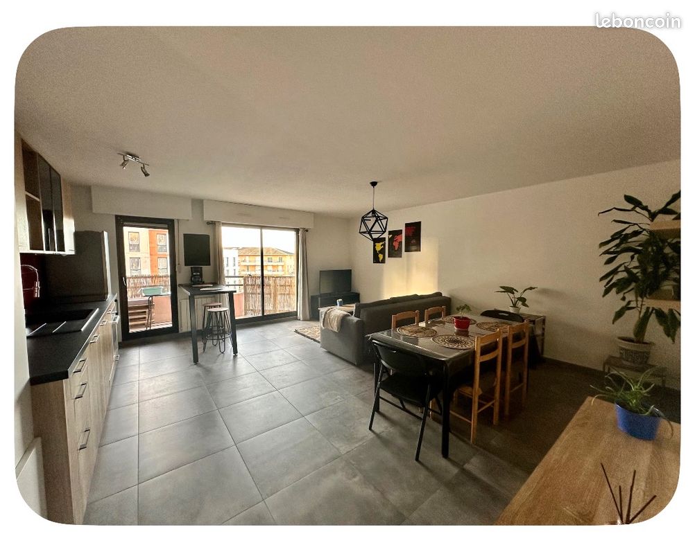 Appartement 3 pièces 66 m² · à Toulouse · 66,3 m² · 1 000 €/mois