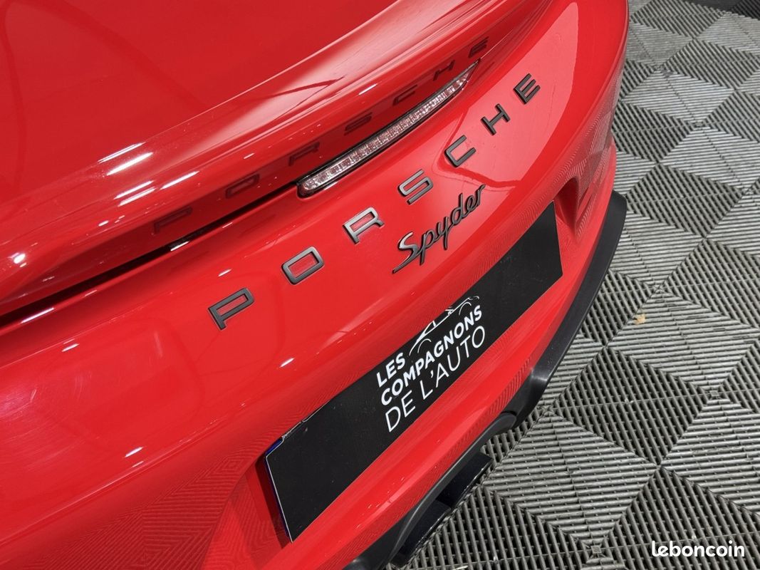 Porsche Boxster (3) BOXSTER III (981) 3.8 375 SPYDER (image 10)