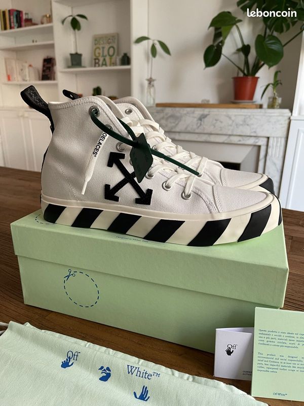 Baskets Off-White mi-montantes Vulcanized (image 2)