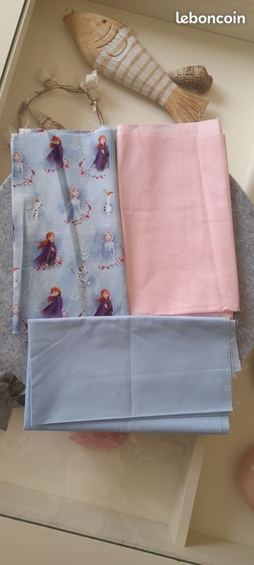 Lot De 3 Coupons Tissu Noël – Coton, Motifs Géométriques, Pour Patchwork Ou Déco