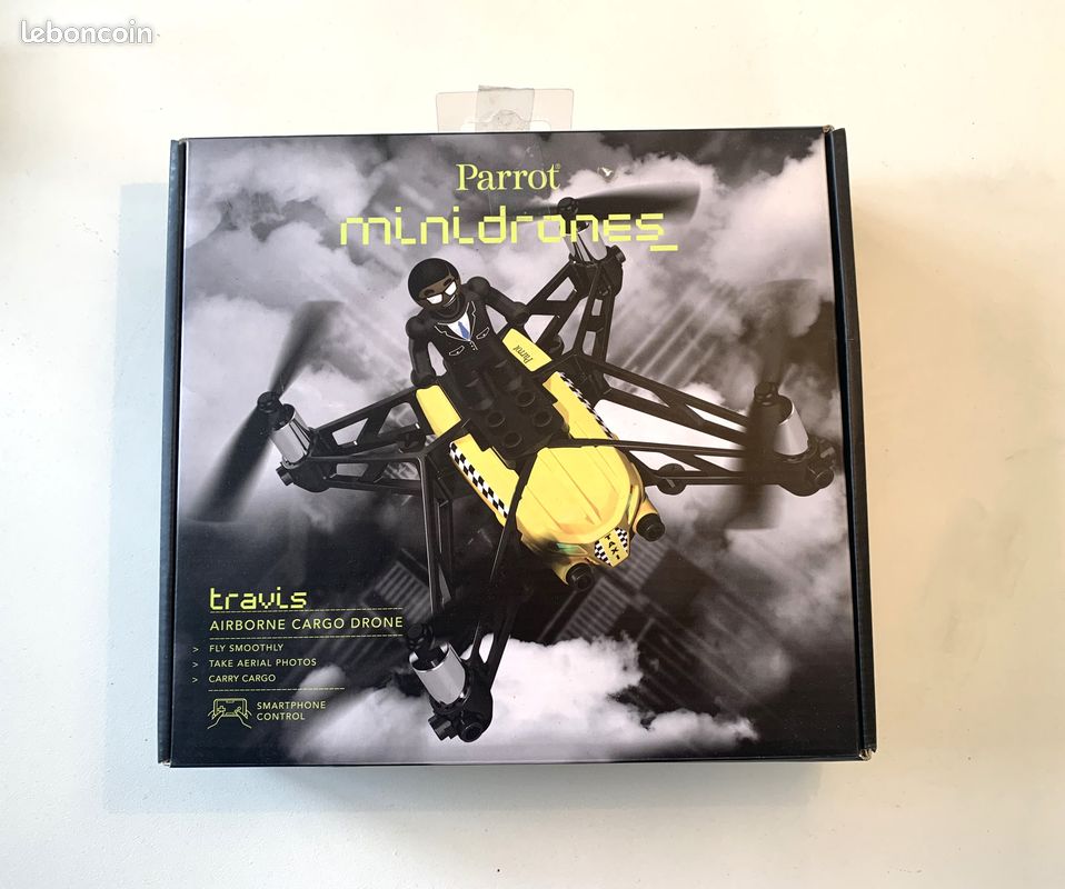 Parrot - MiniDrone Quadricoptère Airborne Cargo Mars - Blanc