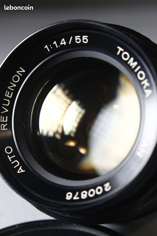 Objectif photo Tomioka 55 mm 1.4 Revuenon Auto M42 (image 2)