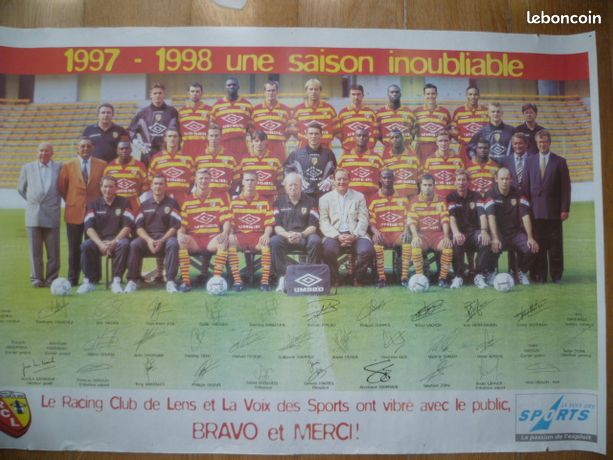 Troisième Maillot RC Lens 1998-99 Troisième Maillot RC Lens 1998-99
