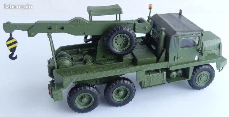 Modèle Réduit Berliet GBC KT Grue 1:43 – Dépannage Militaire, Métal/plastique, Neuf En Boîte