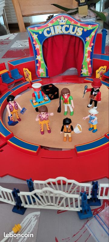 PLAYMOBIL / LES Civils : Le Cirque Tres Beau Numero Des Funambules EUR