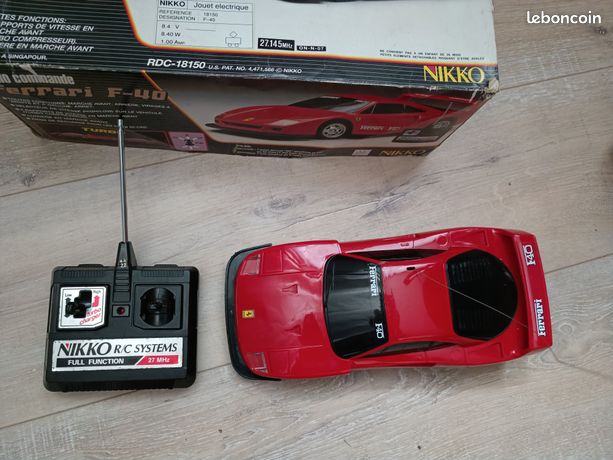 NIKKO - 1/18 - FERRARI F-40 F40 - RADIO COMMANDEE / RC - T