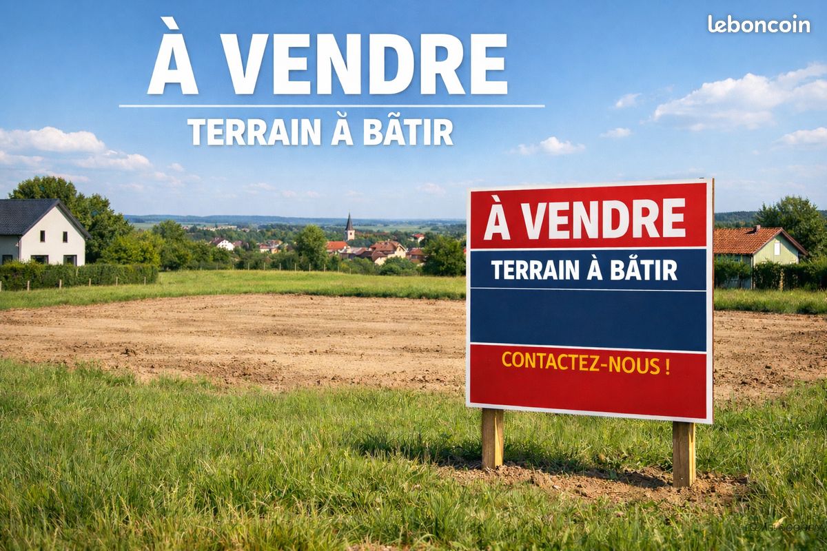 Coup de cœur : terrain à bâtir au calme et bien situé