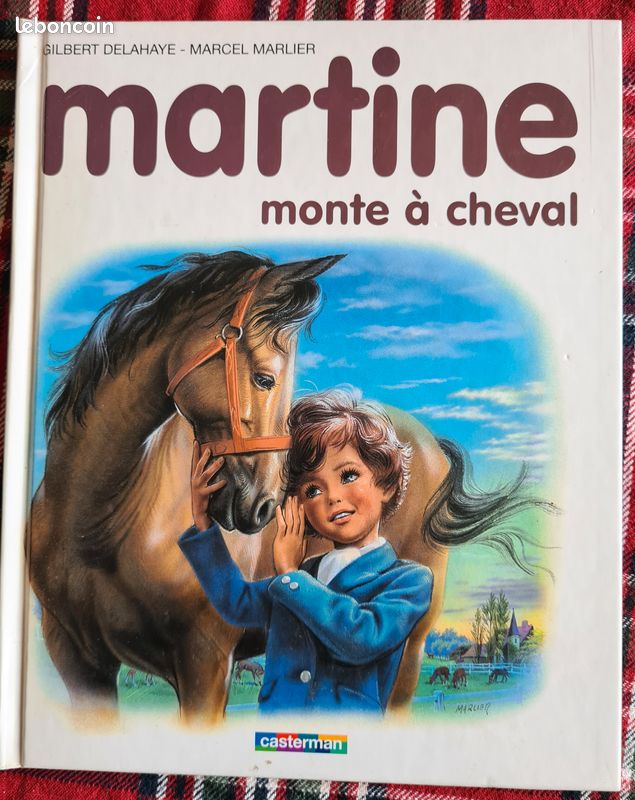 Livre "Martine monte à cheval" Casterman (image 1)