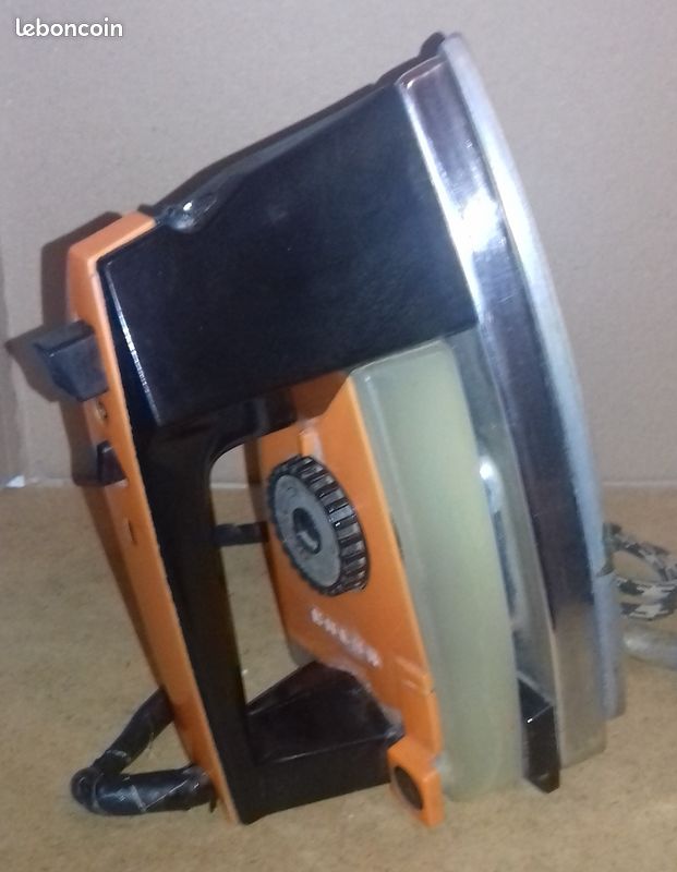 Fer à Repasser Calor Matic Orange – Vintage 1970, Voyant, état D'origine, France