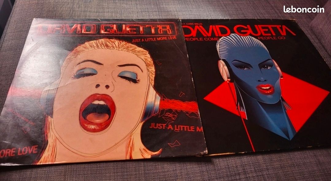 2 disques vinyle david guetta (image 1)