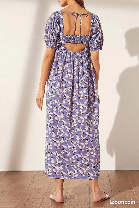 Femmes Robe Formelle Blanche avec Ceinture Satin Col en V Thé Longueur Robe de Cocktail avec Fente – FR Femmes Robe Formelle Blanche avec Ceinture Satin Col en V Thé Longueur Robe de Cocktail avec Fente – FR