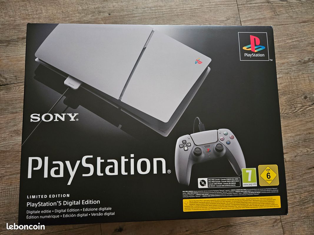Playstation Sony, 5 Édition Liitée 30e Anniversaire, Nuérique, PS5