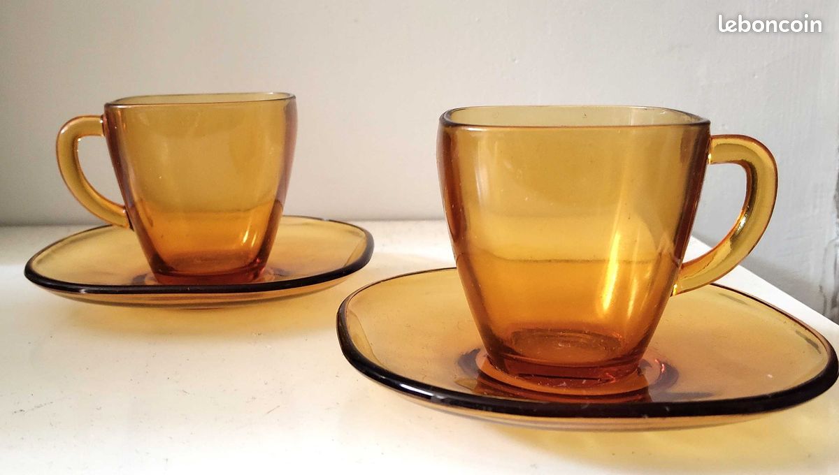 Tasses à café en verre Vereco BSN (image 4)