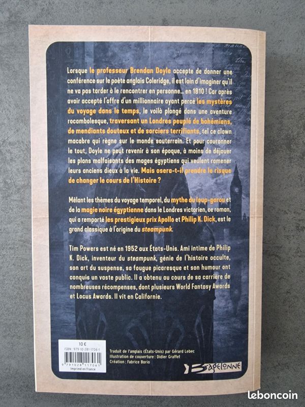 Les voies d'Anubis - Tim Powers (image 2)