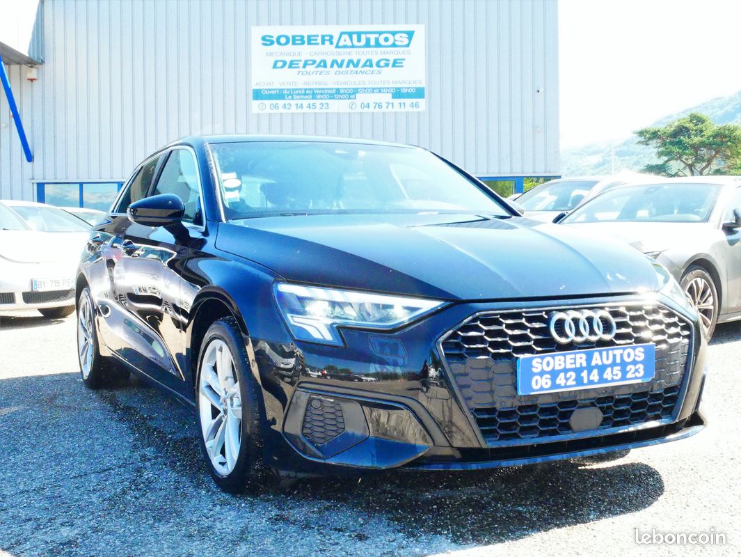 Audi a3 30 tdi 116cv business line 85650km camera gps clim ct 2028 gtie 1 an (image 1)
