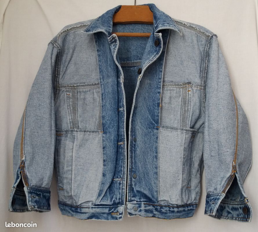 Blouson en jeans garcon (image 4)