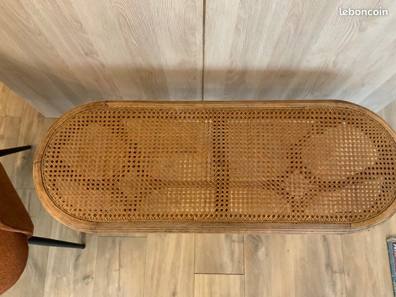 Banquette de piano cannage (image 1)