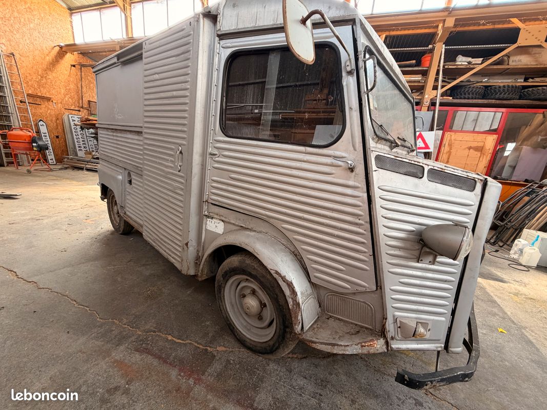 Citroën HY Diesel 1972 à restaurer – moteur tournant (image 2)