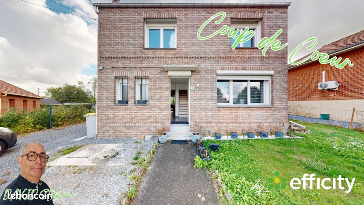 Maison 5 pièces 95 m² · à Recquignies · 95 m² · 149 000 €