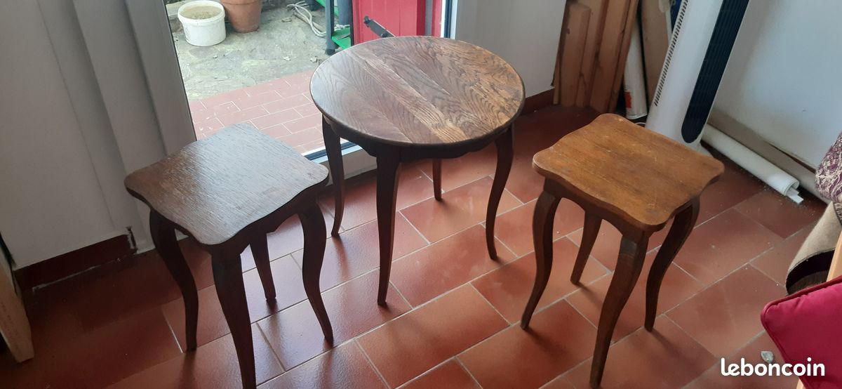 Petites tables rondes et carrees (image 1)
