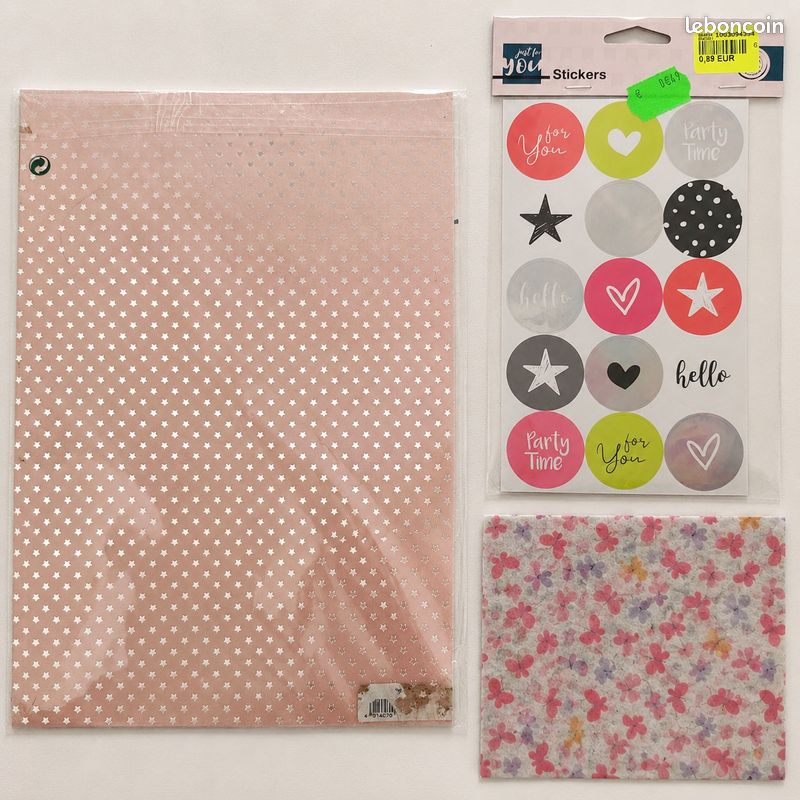 Lot scrapbooking papillons stickers feuilles déco – Artemio (image 1)