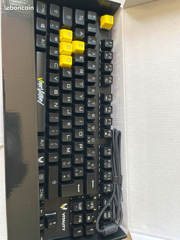 Clavier mécanique Team Vitality – Neuf (image 3)