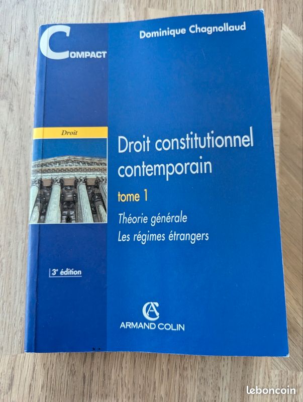 Droit constitutionnel contemporain (image 1)
