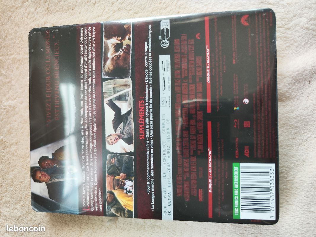 Sans un bruit Jour 1 édition collector steelbook 4k (image 2)