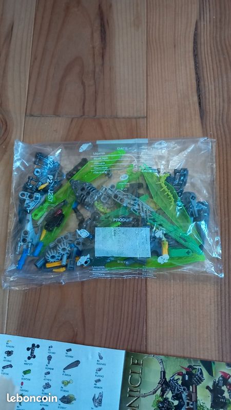 Lego Bionicle Uxar Créature de La Jungle 71300 (image 3)