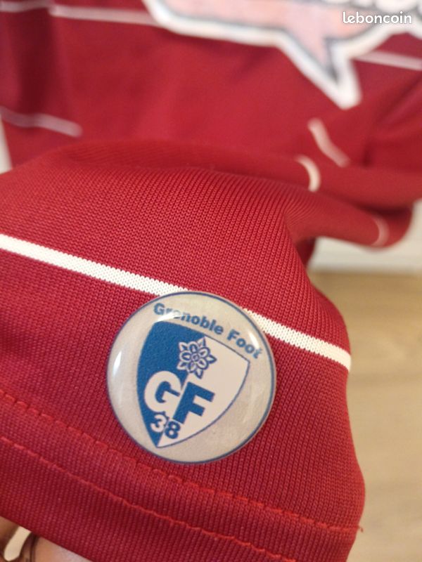 Fanion Grenoble Foot – Neuf, Multicolore, Pour Supporter Les Clubs Français