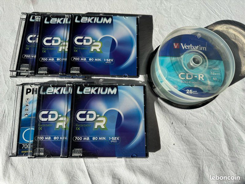 21 CD-R neufs 80 minutes (image 1)