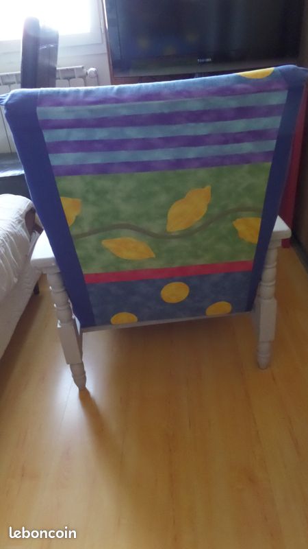 Fauteuil tissus (image 2)