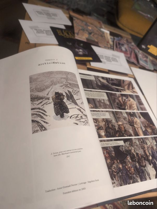 Lot 3 BD đ BLACKSAD : INTĂGRALE SERIGRAPHIE JEU... (image 17)