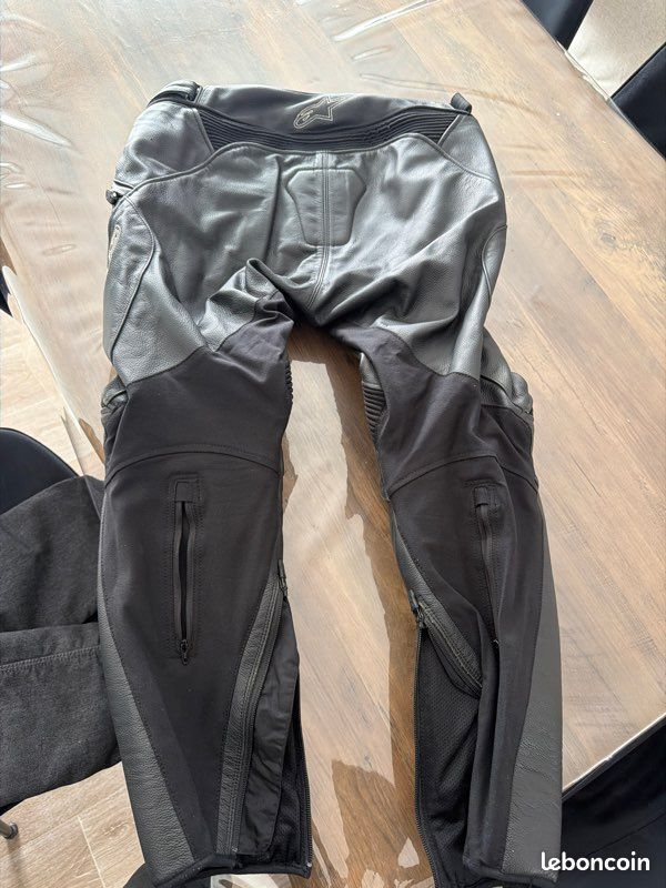 Pantalon cuir taille eu50 (38-40) mixte (image 2)