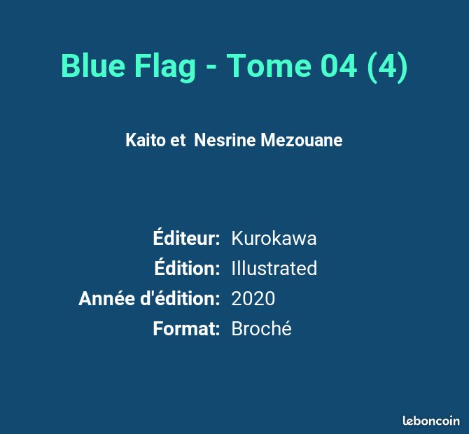 Blue Flag - Tome 04 (4) - Kaito et Nesrine Mezouane (image 2)