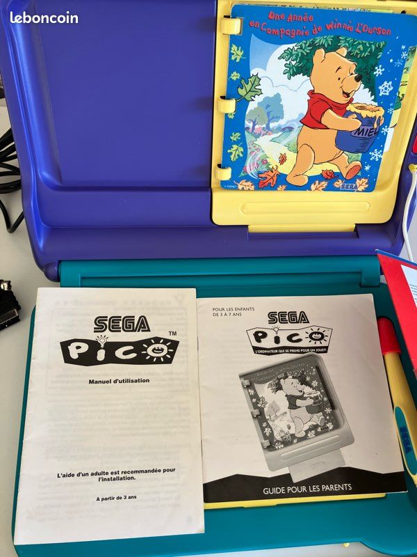 Jeu LOGISTOIRE MICKEY - Console Sega Pico - Bon état - Version Française