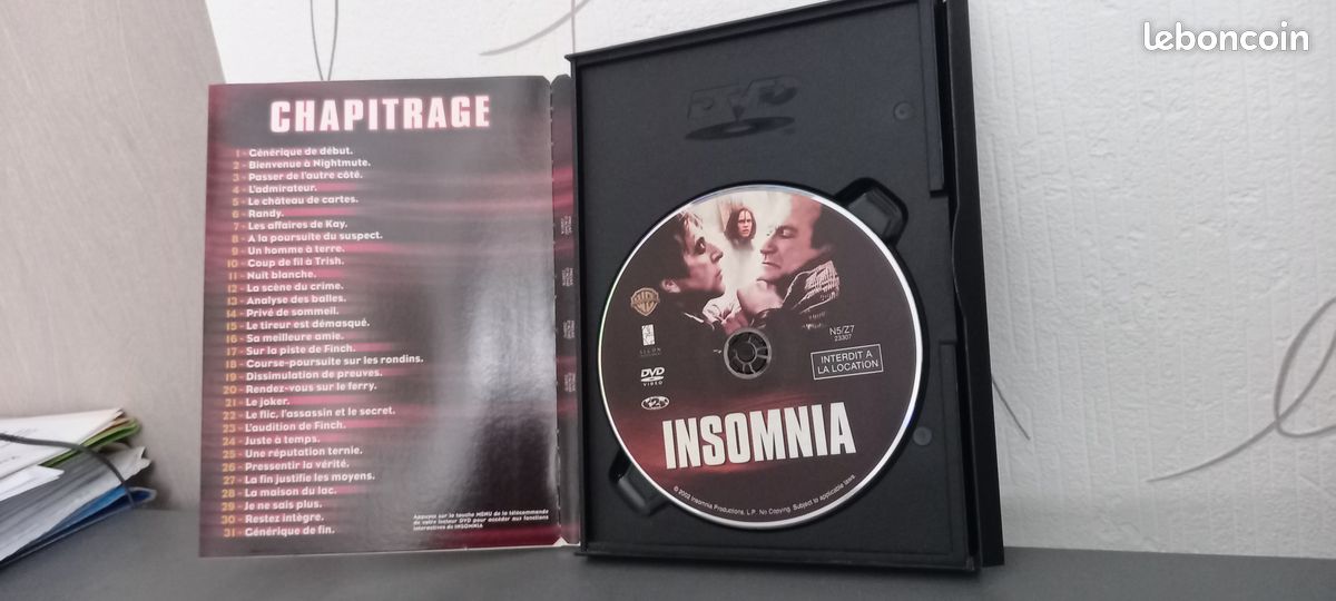 DVD : Insomnia (image 2)