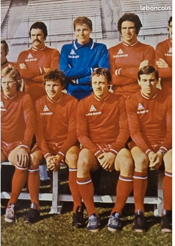 Plateau vintage Olympique Lyonnais – Années 70 – Collector foot