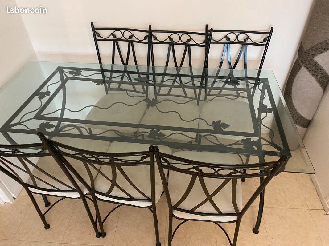 Table en verre (image 4)