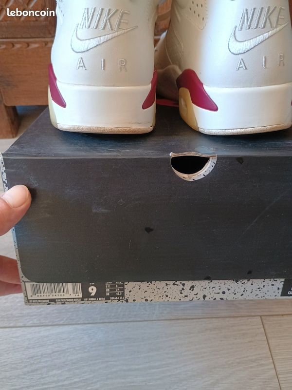 Nike air Jordan 6 Maroon (image 8)