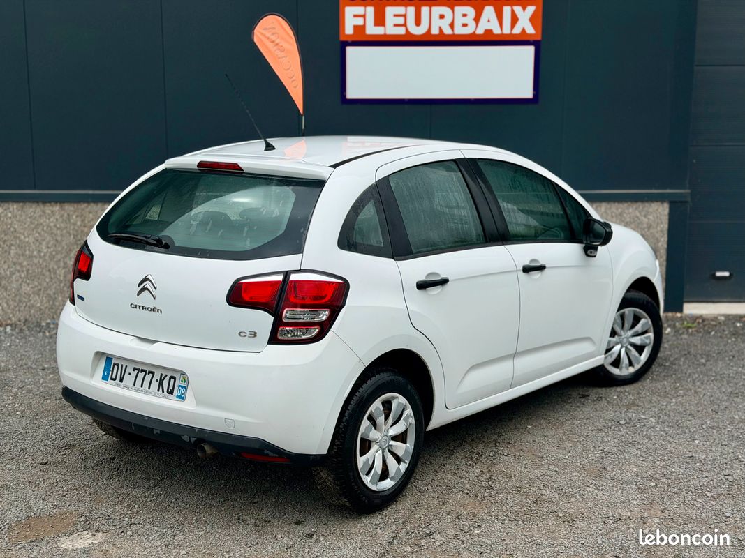 Citroën C3 - 1.6 BlueHDI 75 cv - Finition Attraction - Garantie 3 mois (image 3)