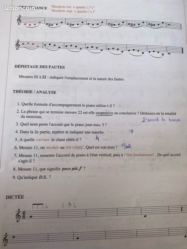 Livre du solfège sur la F. M. 440.4 (image 3)