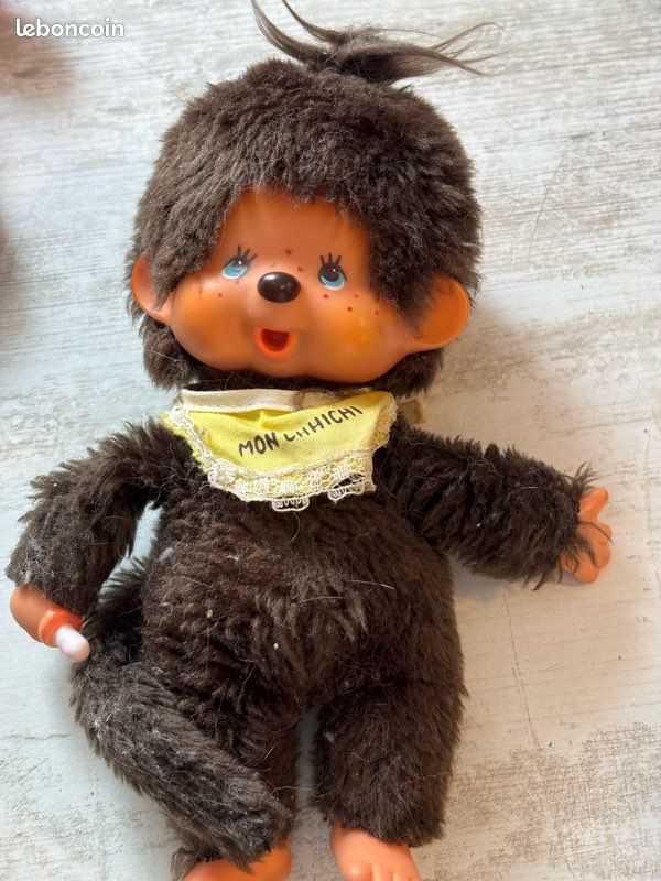 Pooh Bear-KIKI Peluche Cartoon Monchhichi Stitch Doll Poupée en peluche
