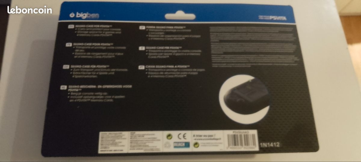 Étui rigide Bigben PS Vita – Sujiao Case (neuf sous blister) (image 4)