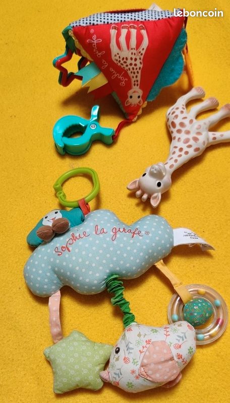 Lot 3 jouets d'éveil Sophie La Girafe (image 4)