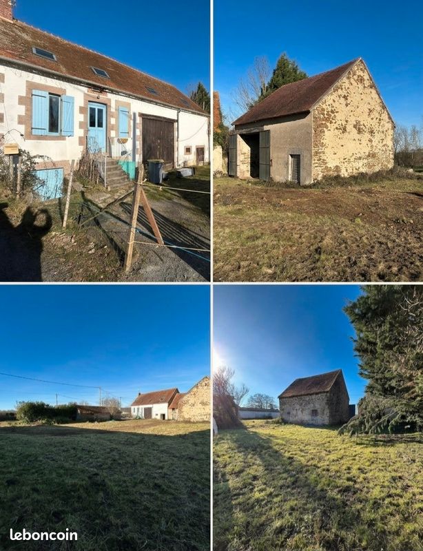 Maison 4 pièces 80 m² · à Huriel · 80 m² · 75 000 €