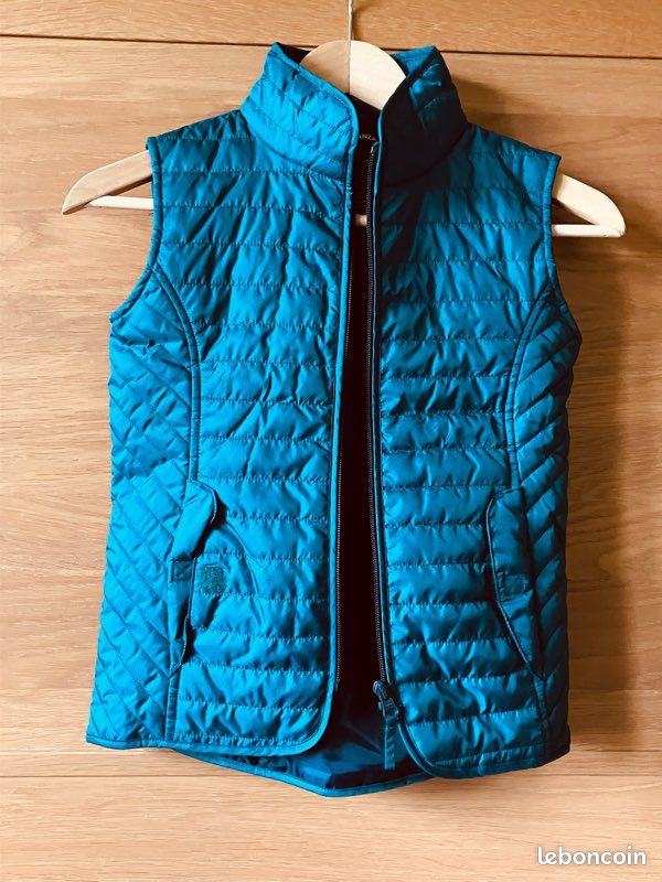 Doudoune sans manches équitation 10 ans Fouganza Vêtements